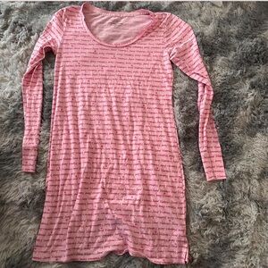 Pink Victoria’s Secret nightgown